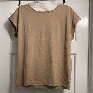 LOFT Casual Tan Women's Top size small NWT
